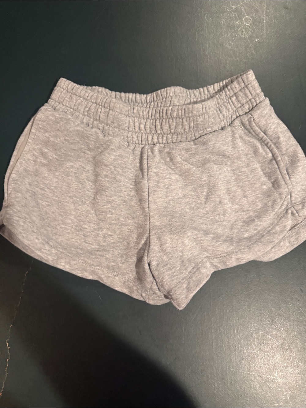 DSG Heather Gray Elastic-Waist Girls' Shorts